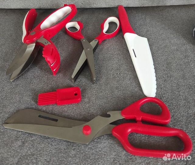 Набор ножниц для салата (с подставкой)