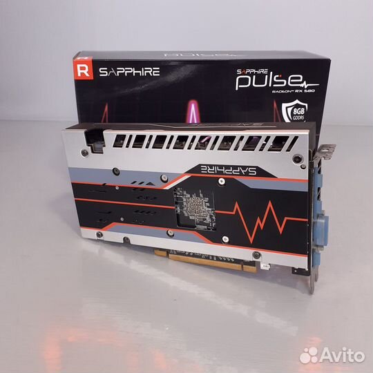 Видеокарта sapphire radeon RX 580 pulse 8Гб