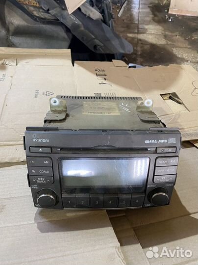 Магнитола штатная hyundai sonata nf