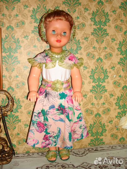 Кукла 62см. СССР