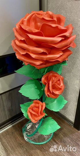 Светильник торшер из изолона