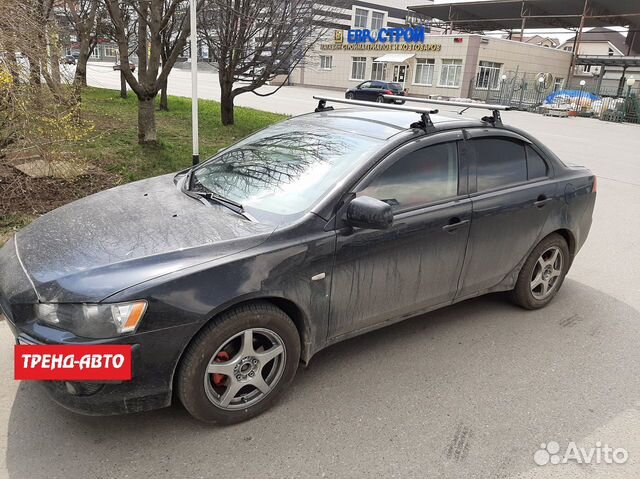 Багажник на крышу Мицубиси Лансер 10, Аэро