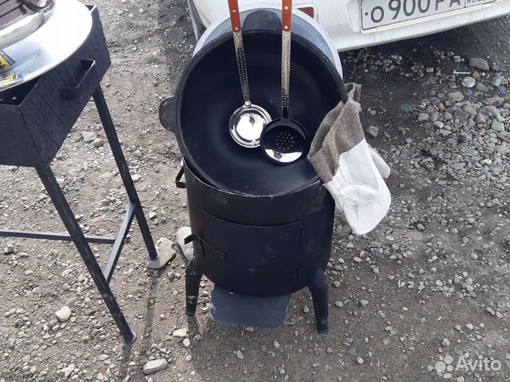 Казан мангал Садж Шампура афганский казан посуда