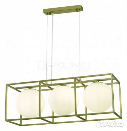 Подвесная люстра Golden P2484-3 GD