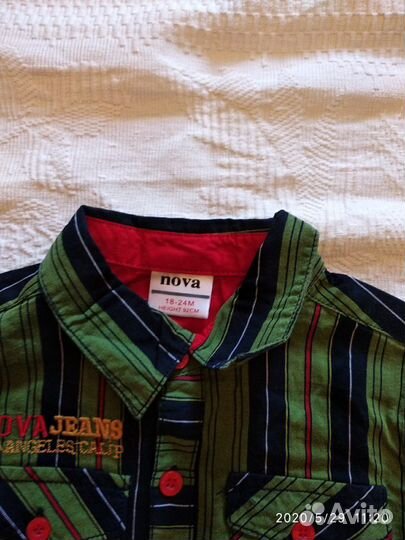 Детская рубашка