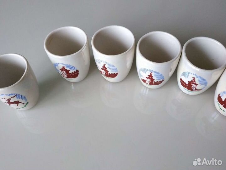 Стопки перламутр керамика