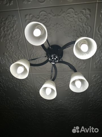 Люстра пятирожковая