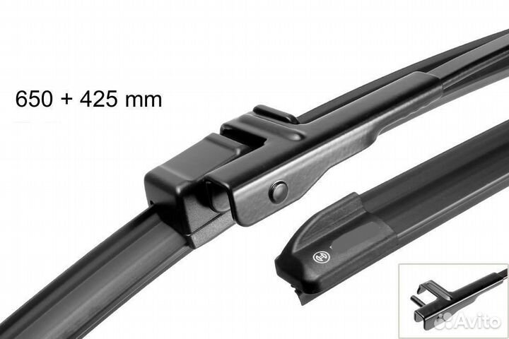 Щетки стеклоочистителя ford Focus 2 2шт AVS extra