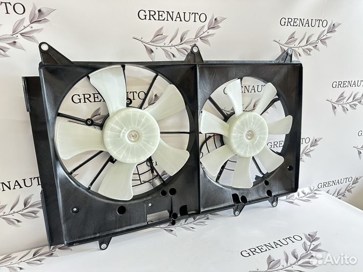 Mazda CX 7 диффузор радиатора в сборе 07-12