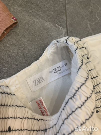 Рубашки на девочку Zara