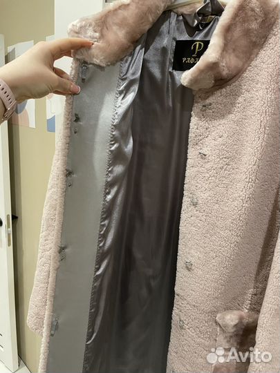 Шуба пальто из овчины