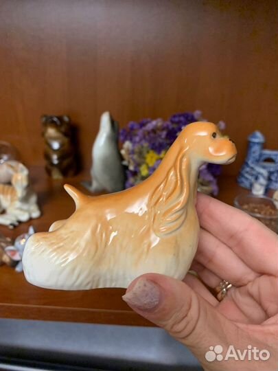 Спаниель. Статуэтка лфз