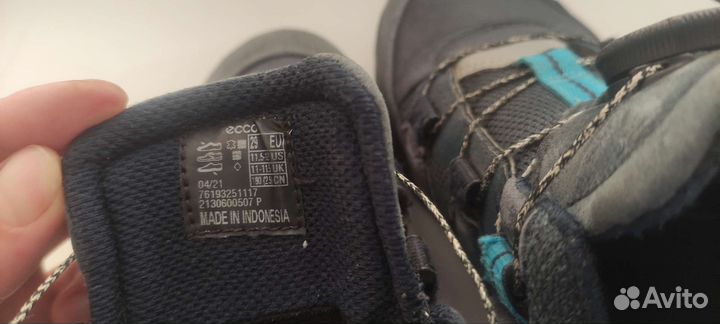 Ботинки детские ecco 29 размер