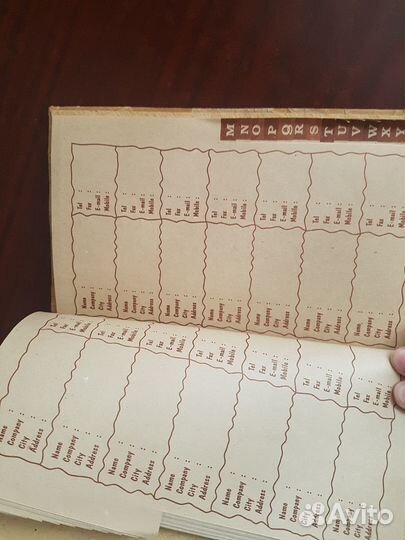 Блокнот-справочник из папируса