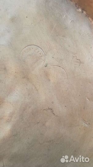 Тазики и подносы латуные