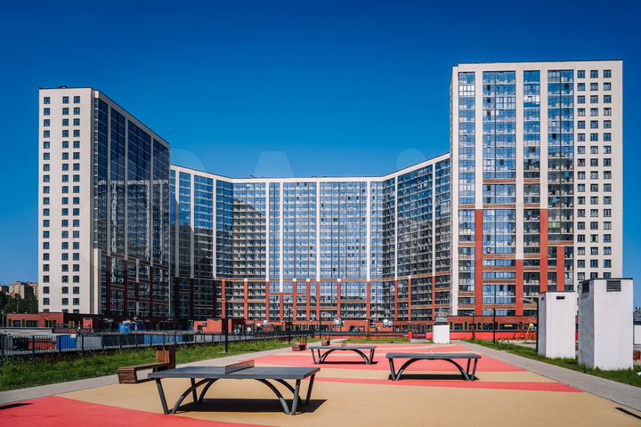 2-к. квартира, 51,3 м², 4/22 эт.