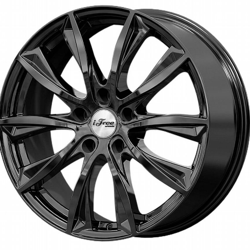 Диски iFree Каzантип 7.5x18 5x100 ET48 D56.1 BK