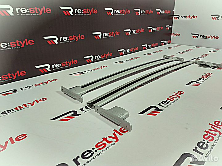 Рейлинги поперечные Harrier 30 Серебро