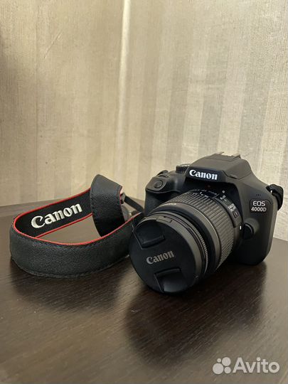 Зеркальный фотоаппарат canon eos 4000d