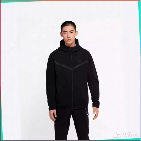 Зип худи Nike Tech Fleece (Арт: 18468)