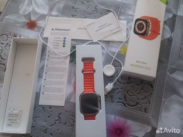 Смарт часы borofone BD3 Ultra