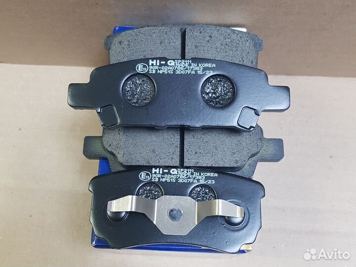 Колодки задние mitsubishi lancer Sangsin SP2111