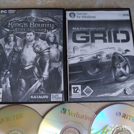 Игры на пк (Ведьмак, Crysis, Mass effect) 24 шт