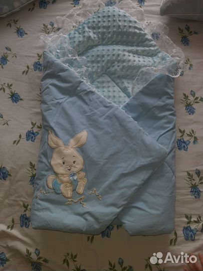 Конверт на выписку для мальчика осень зима