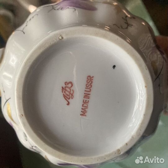 Чайник заварочный фарфоровый лфз СССР