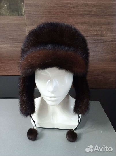 Шапка норковая