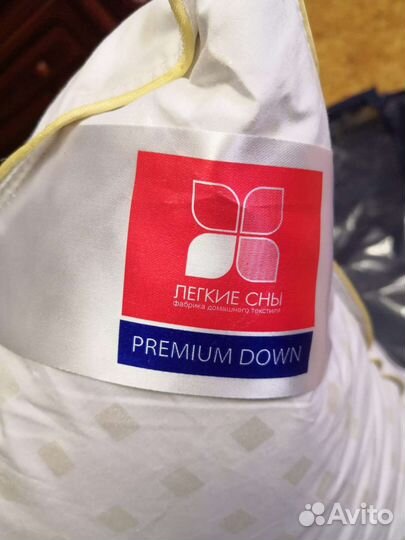 Подушка чистый 100проц.гусиный пух,50х70см,70х70см