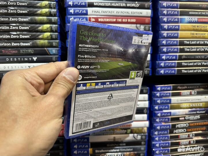 Ea fc 24 ps5 диск русская озвучка новый