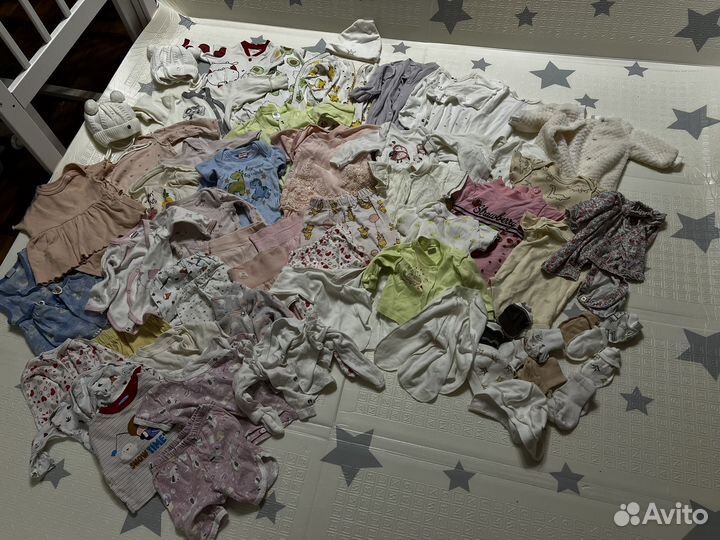Пакет вещей для новорожденных 56 размер
