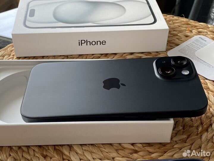 iPhone 15 black 256gb nano sim + esim Trade-in