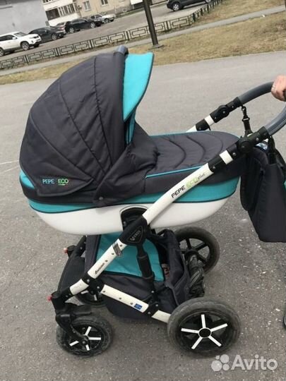 Коляска verdi 3 в 1 pepe eco plus