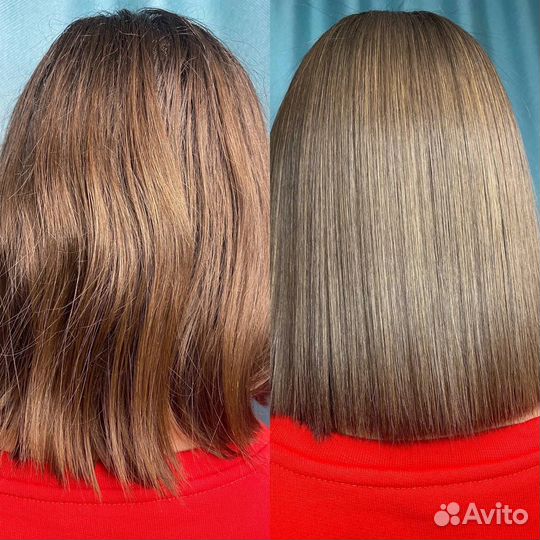 Кератин, ботокс для волос, выпрямление