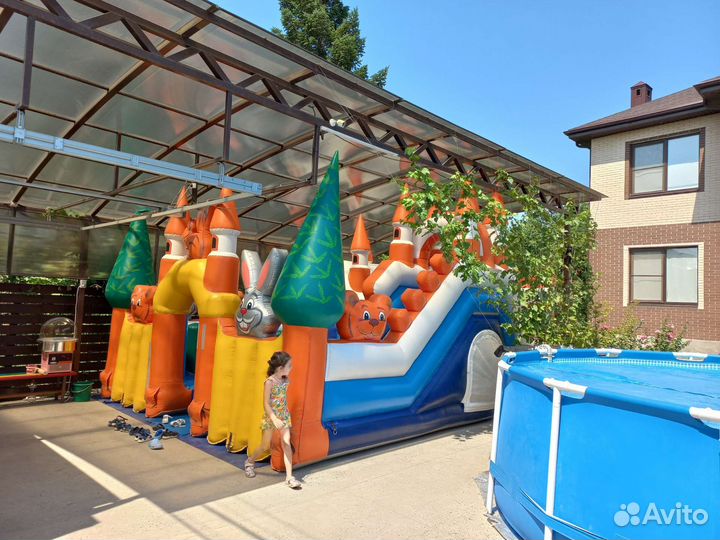 Аренда батута на др