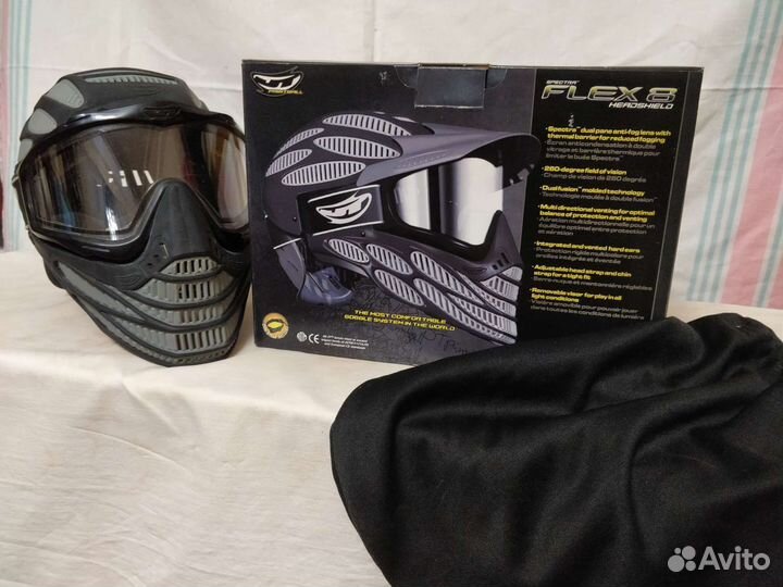 Шлем для игры в пейнтбол