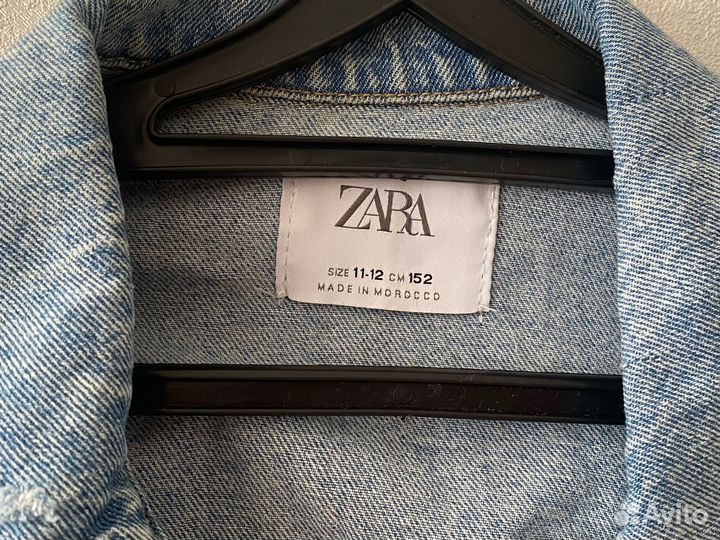 Джинсовая куртка zara