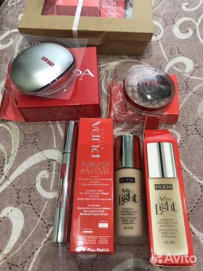 Набор косметики pupa 4 в 1