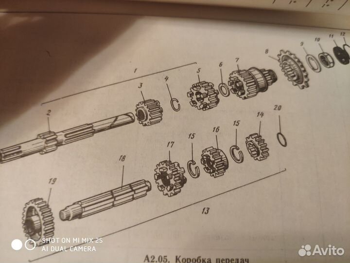 Каталог деталей и устройства мотоциклов иж 3-5