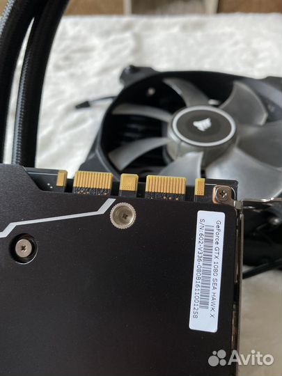 Видеокарта MSI GeForce GTX 1080 SEA hawk X