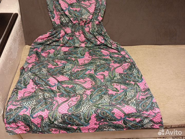 Платье в пол с капюшоном,52