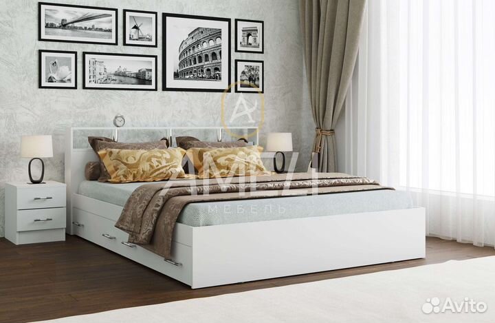 Кровать 140х200 см