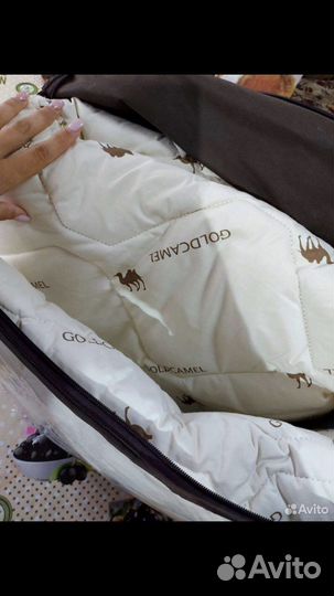 Одеяло верблюжье новое