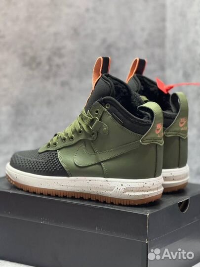 Кроссовки Nike Lunar Forse 1 Duckboot зимние (Арт.99077)