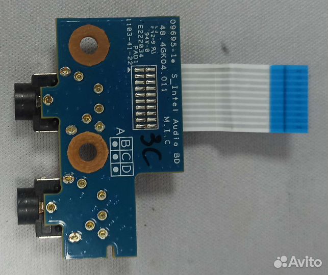 Аудио плата 554GK04001G для HP ProBook 4520s