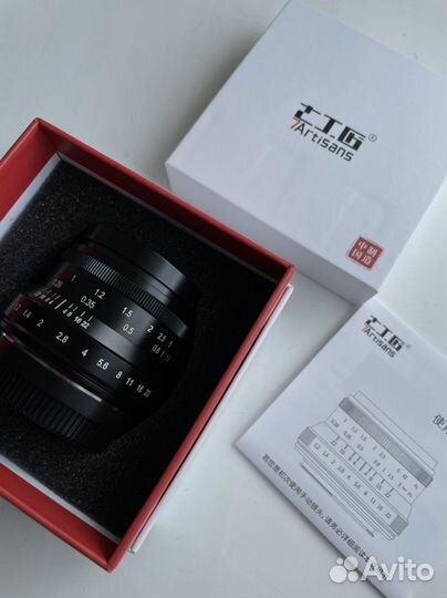 Объектив 7artisans 35mm 1.2 FX-Mount новый