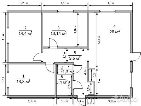 Поэтажные планы, схемы всех видов