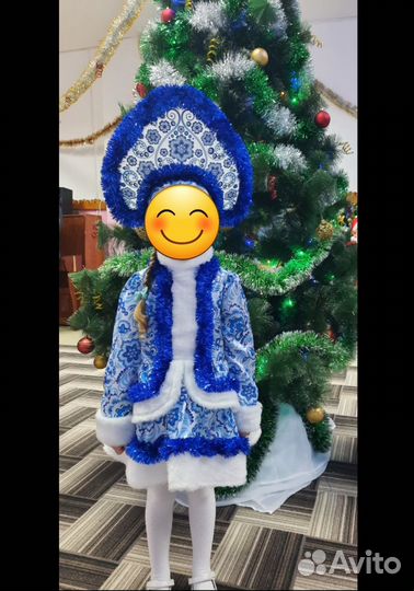 Новогодний костюм для девочки 110
